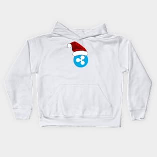 Ripple XRP Christmas Cryptocurrency Kids Hoodie